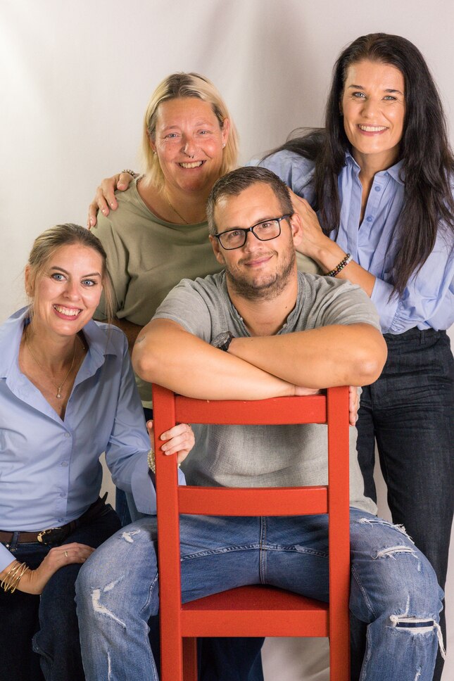 Gruppenbild Elternverein Seekirchen mit Kathrin Sandtner-Friess, Gerald Lenzenwenger, Ricarda Lenzenwenger, Sabine Fagitsch-Unger